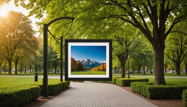 Top 5 porte affiches extérieurs pour allier style et visibilité